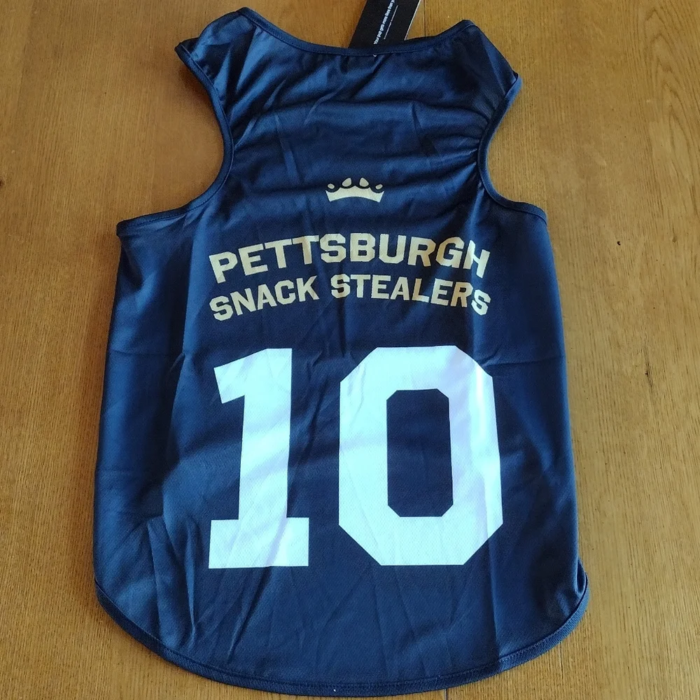 Pettsburgh Snack Stealers Doggy Sports Jersey Sz 3XL NWT